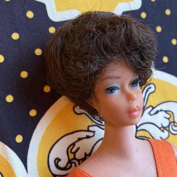 ANTIQUE EXCELLENT CONDITION BARBIE brown hair bubble cut 1962? 🧡🧡🧡 - Picture 5 of 12
